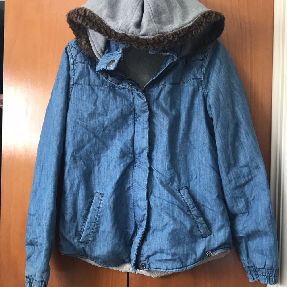 Vintage 100% faux fur jacket